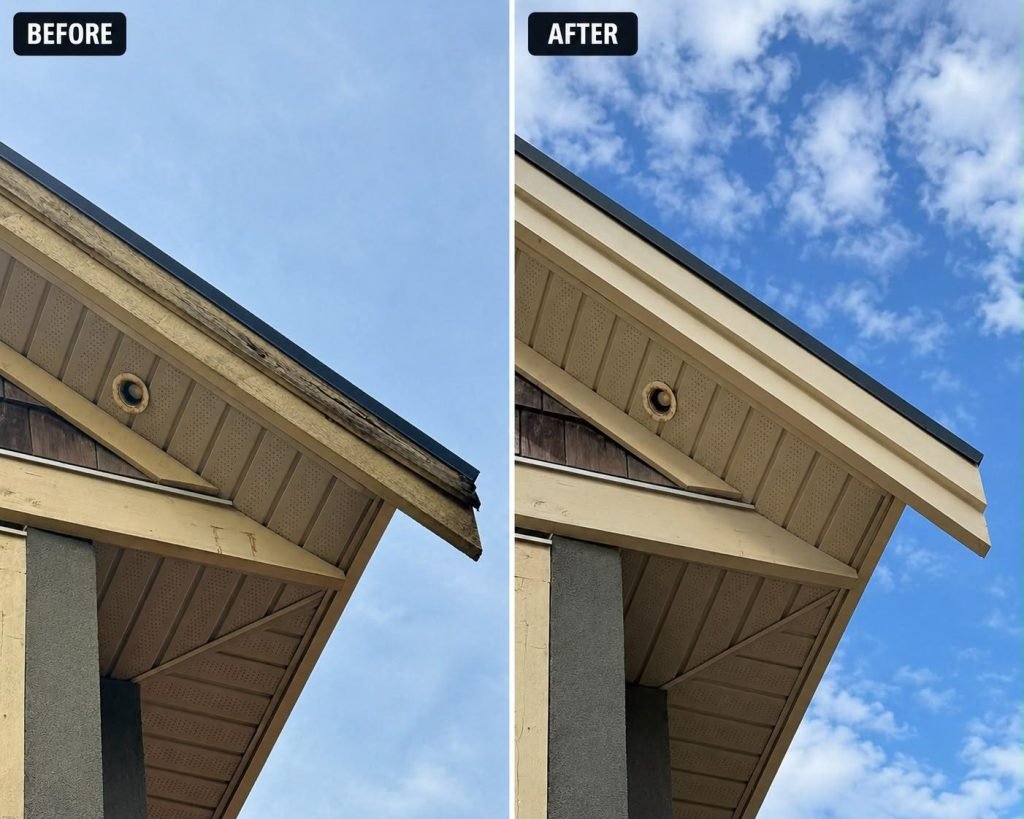 Fascia repair before and after